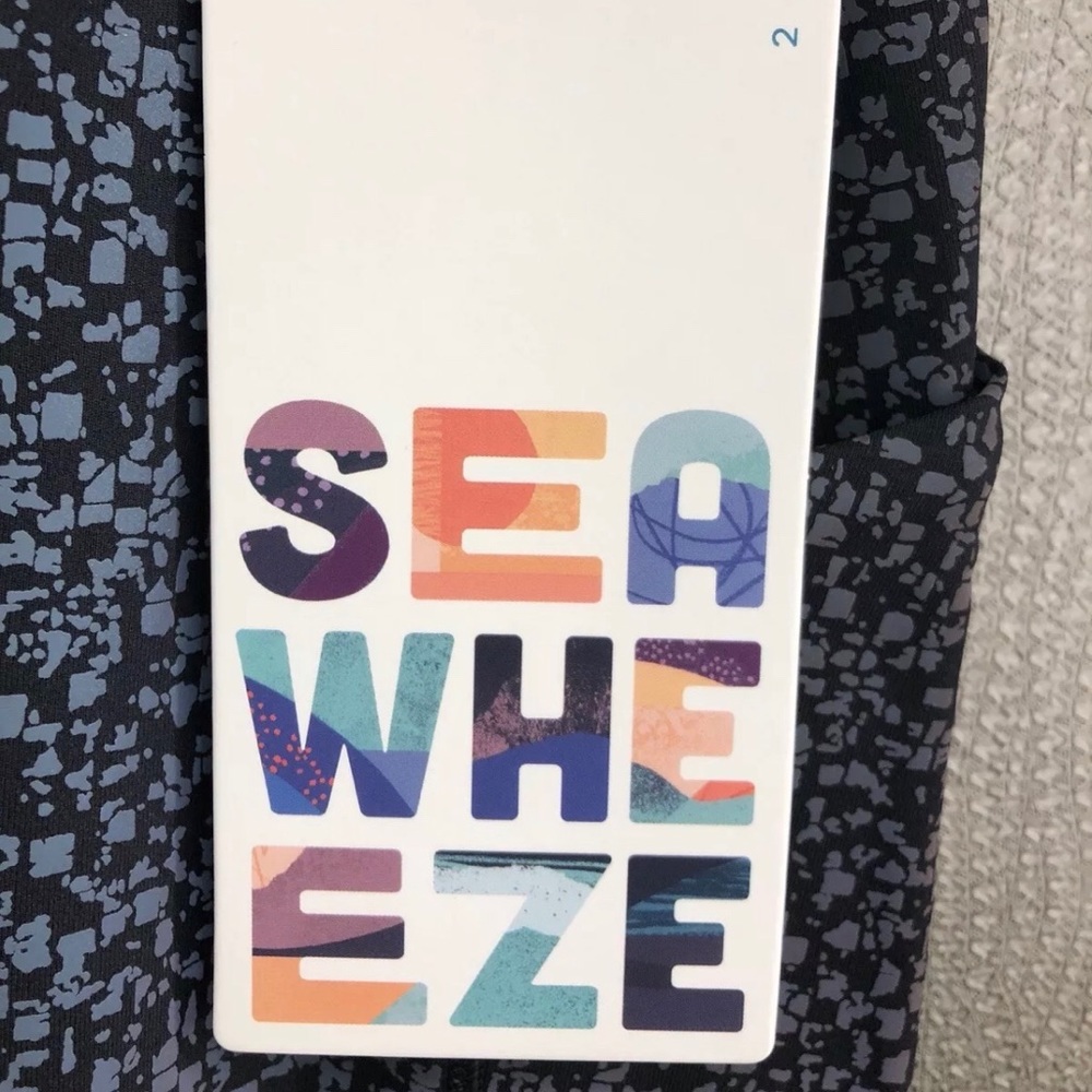 REFLECTIVE SeaWheeze 2018 Lululemon Speed Up Crop - Picture 4 of 5